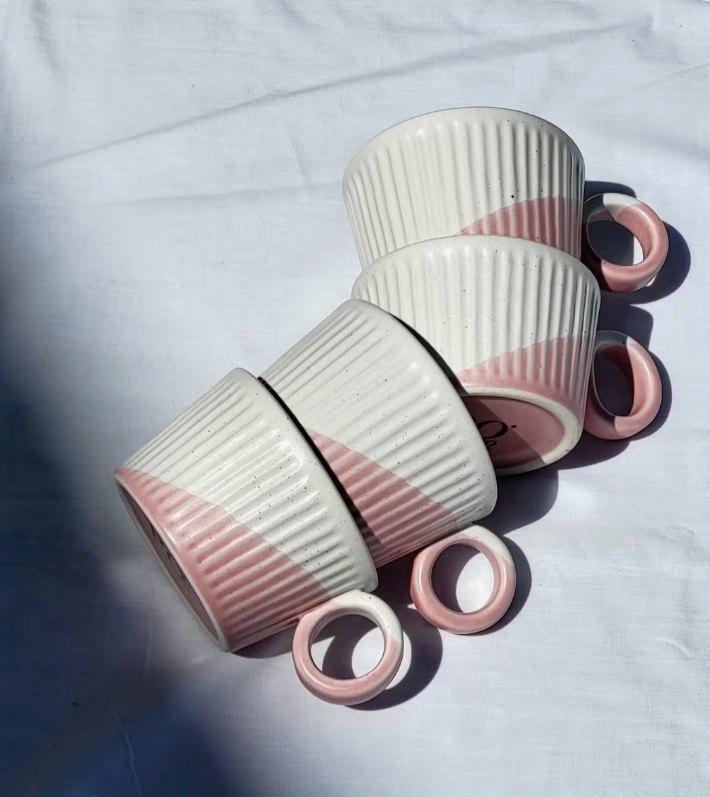 Becher Touch of Pink