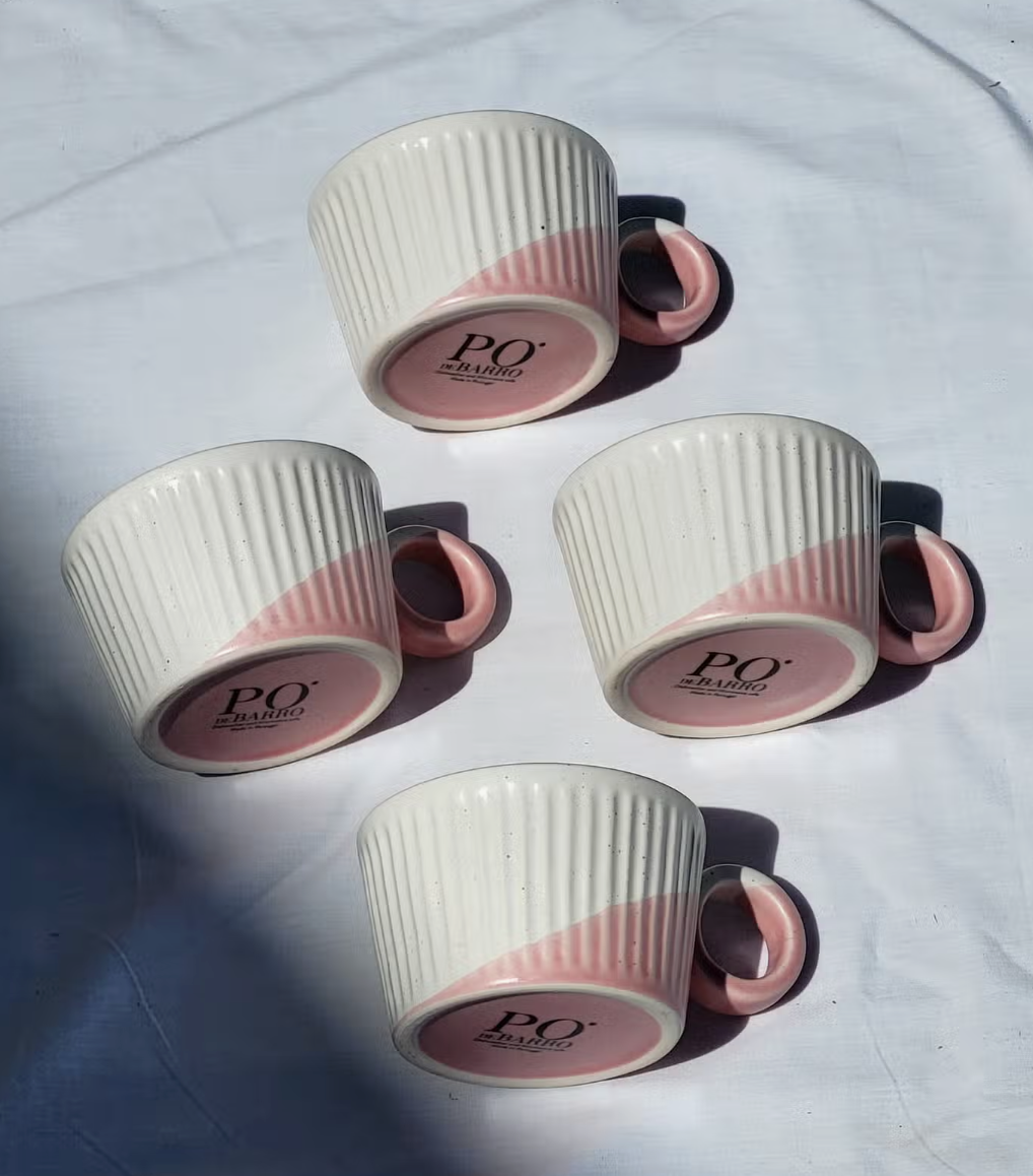 Becher Touch of Pink